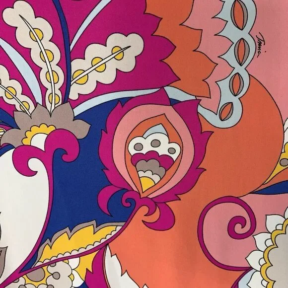 Trina Turk Psychedelic Cover Up Tunic Top Swim Dress Womens Size S NWT $152 - Picture 9 of 9